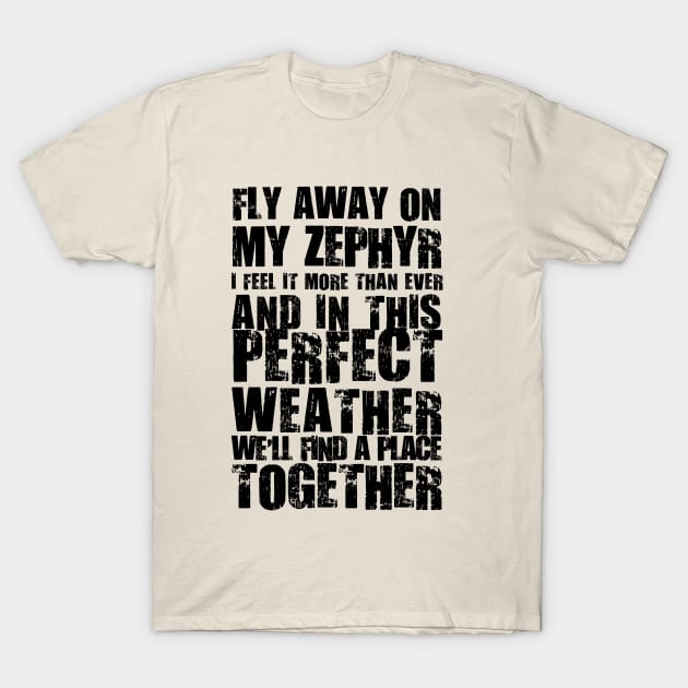 zephyr T-Shirt by BerryBlossoms